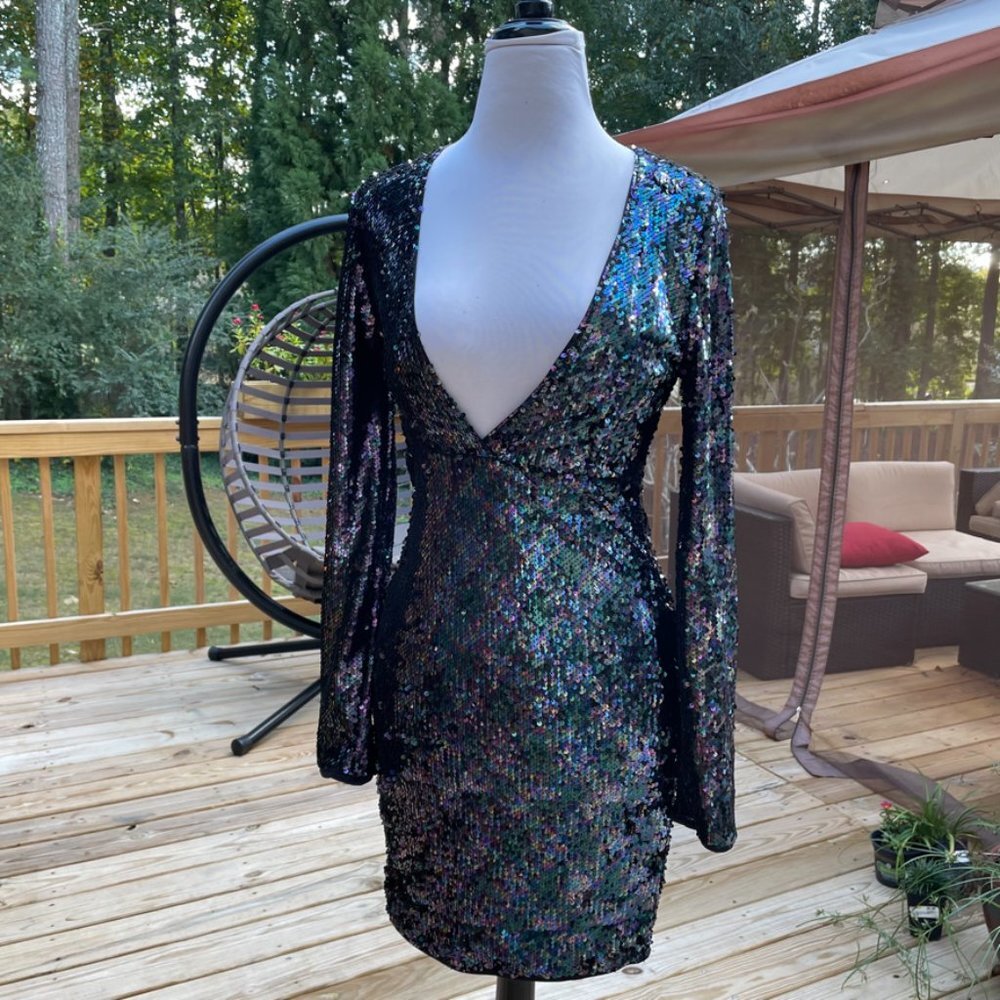 SHOP 17 Sequin Dress Size S